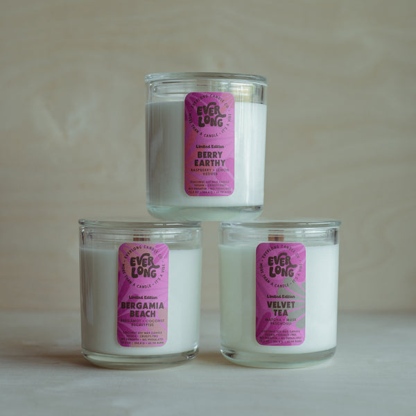 VELVET TEA CANDLE - LIMITED EDITION